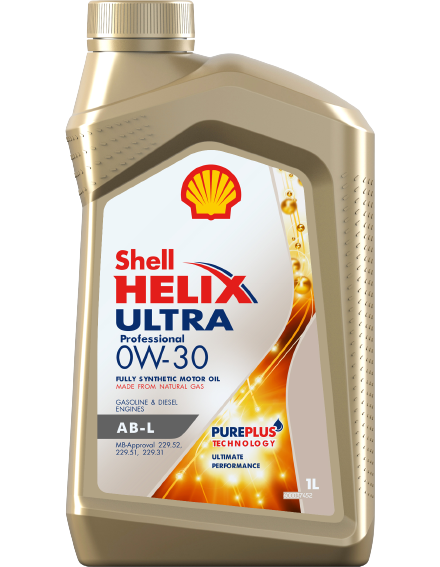 Моторное масло SHELL 0W30 HELIX ULTRA PROFESSIONAL AB-L, 1л
